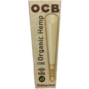 OCB Organic Hemp Cone King Size 3pk
