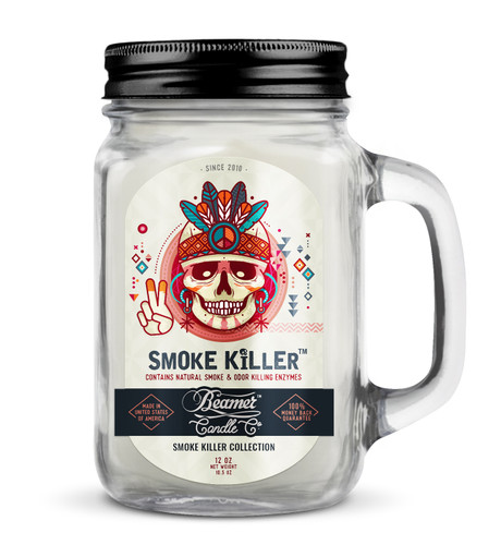 Smoke_Killer_B__86086 BEAMER CANDLE WITH HANDLE 120Z